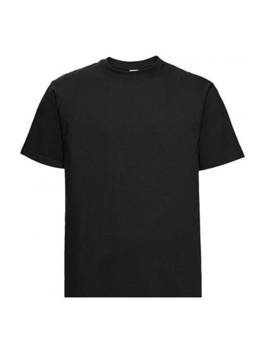 Czarny T-shirt męski Noviti TT-002